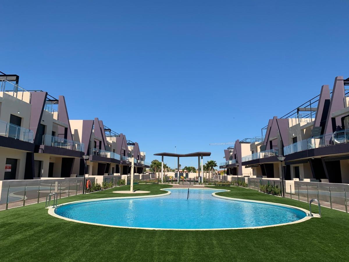 Higuericas 411 - Planta Baja - Vista Piscina - Cerca Playa Apartment Pilar de la Horadada Exterior photo